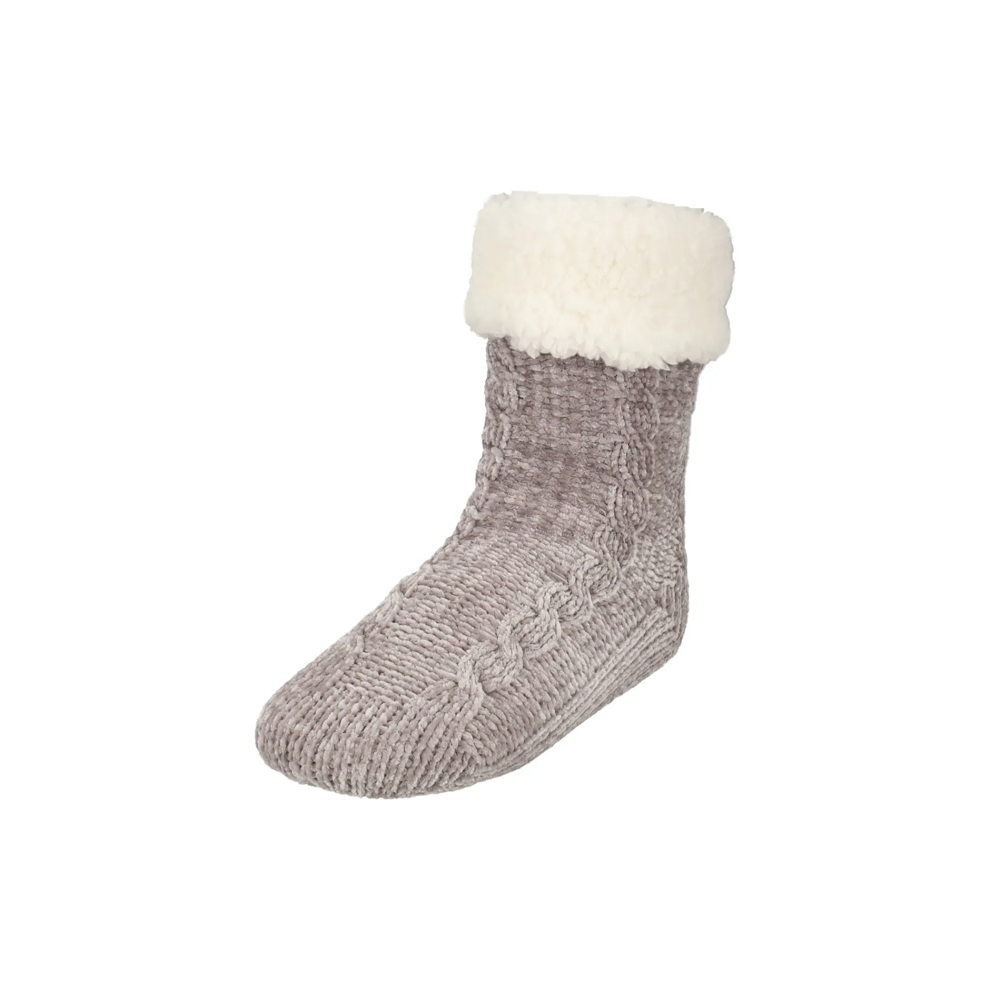 Kerstkleding>Huissok grijs 35-38