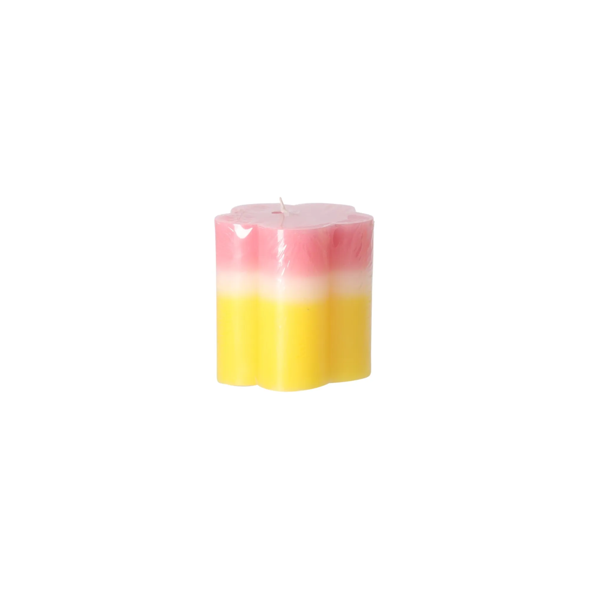 Decoris Kaarsen>Kaars bloem 7 x 7 cm