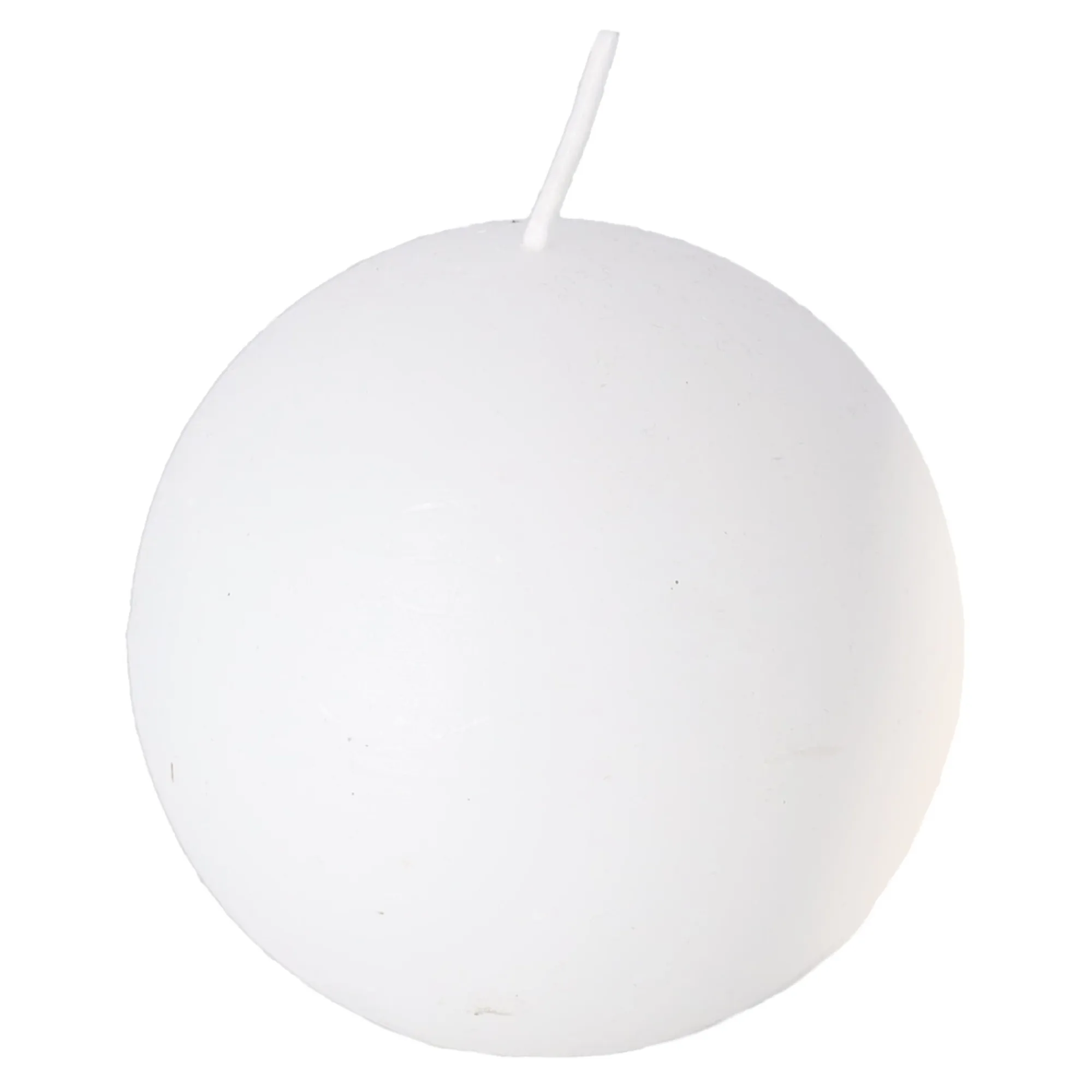 O'malley Kaarsen>Kaars bol 80mm wit
