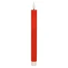 O'malley Kaarsen>Kaars diner rib LED 25 cm rood
