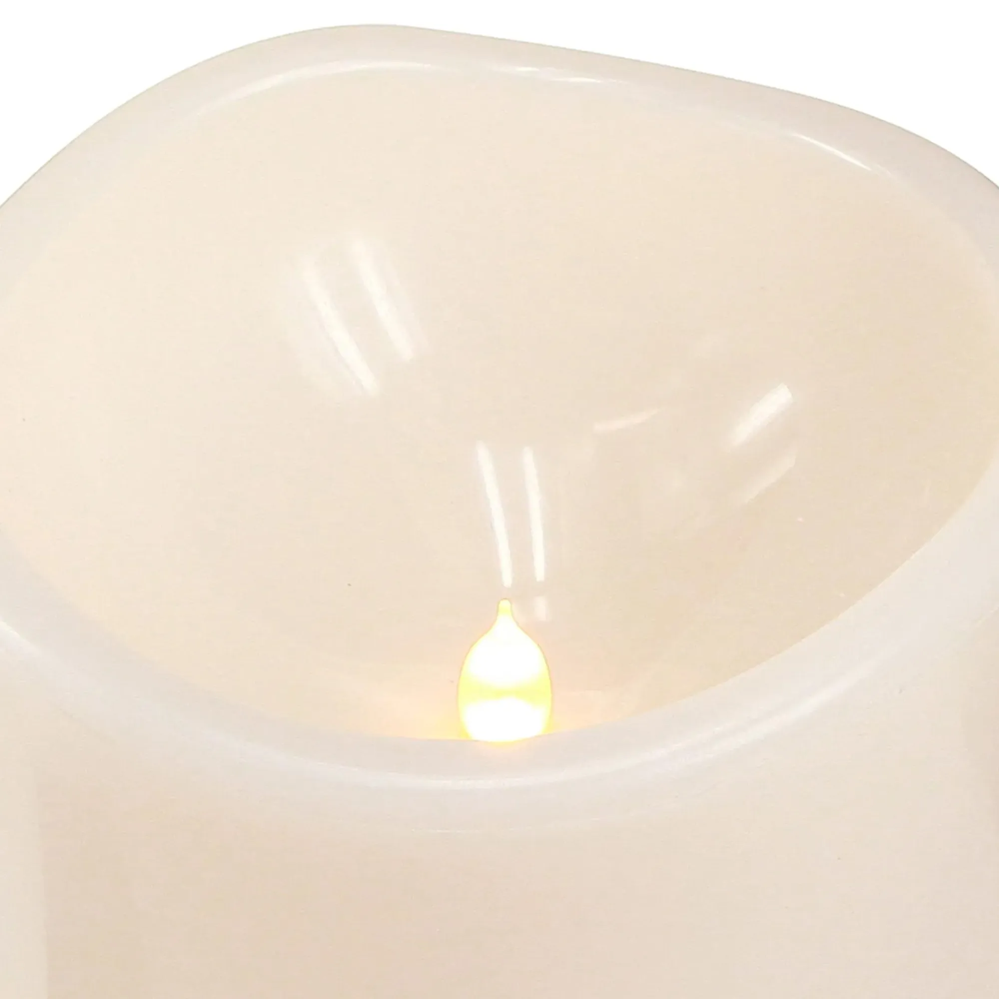 Lumineo Kaarsen>Kaars LED buiten 20 cm