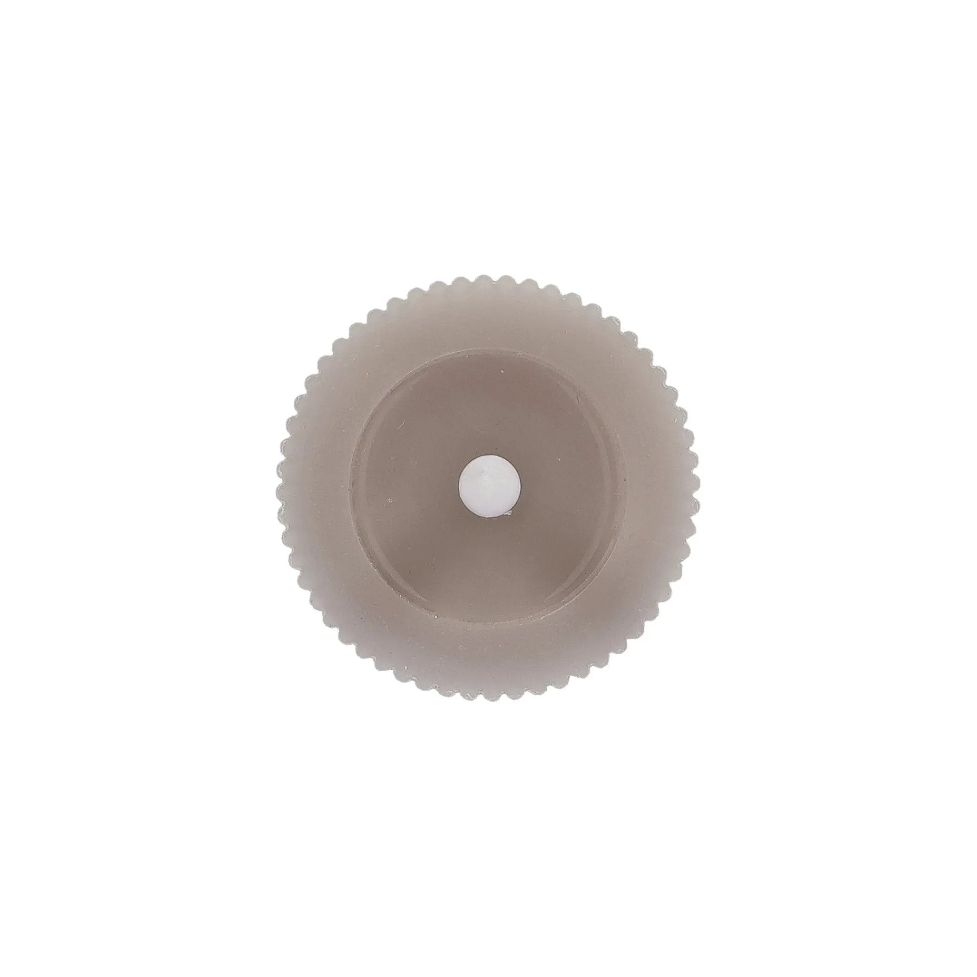 O'malley Kaarsen>Kaars rib melt LED 7 x 10 cm taupe
