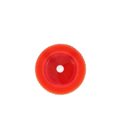 O'malley Kaarsen>Kaars rib melt LED 7 x 10 cm rood