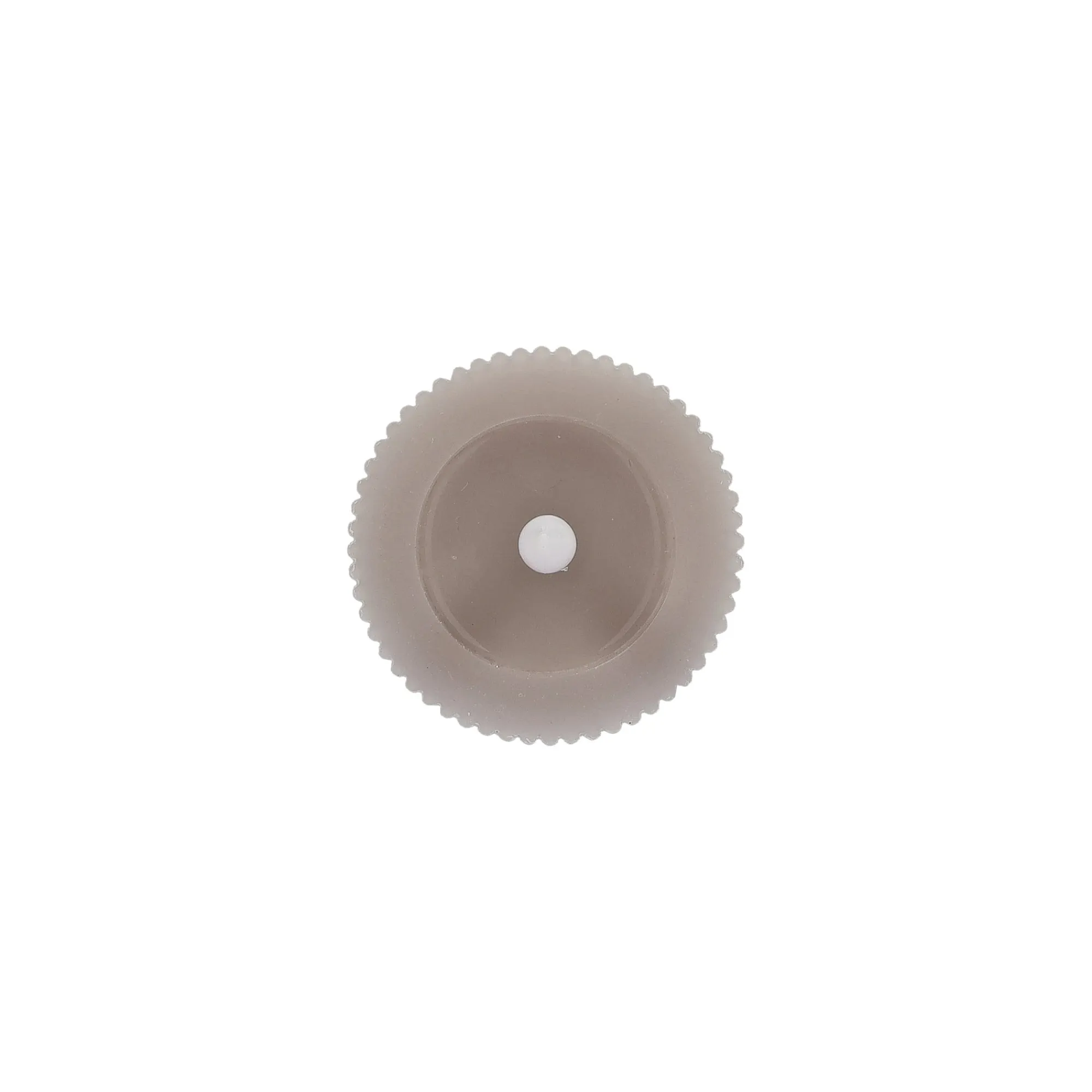 O'malley Kaarsen>Kaars rib melt LED 7 x 12 cm taupe