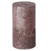 Kaarsen>Kaars 70x130mm sand rood