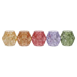 Natural Collections Kaarsen>Kaarshouder glas 7 cm