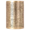 O'malley Kaarsen>Kaarshouder Langonnet goud zwart 15 x 23 cm