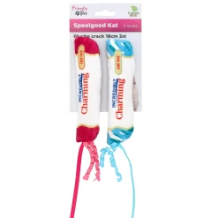 Friendly Pet Kattenspeeltjes>Kattanspeeltje pluche crack 18 cm 2st.