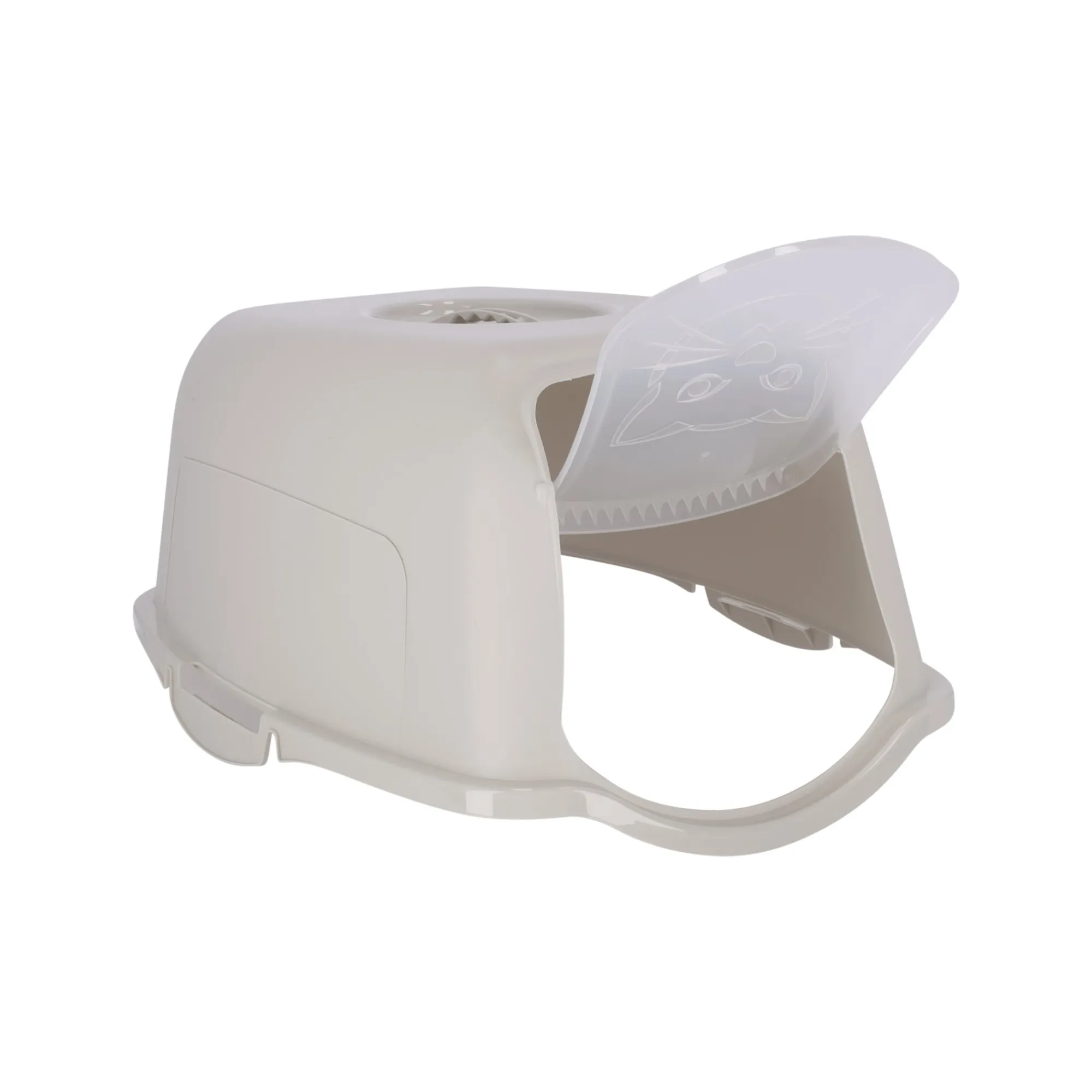 Rotho MyPet Kattenbak>Kattenbak Bailey 56cm zwart/zand