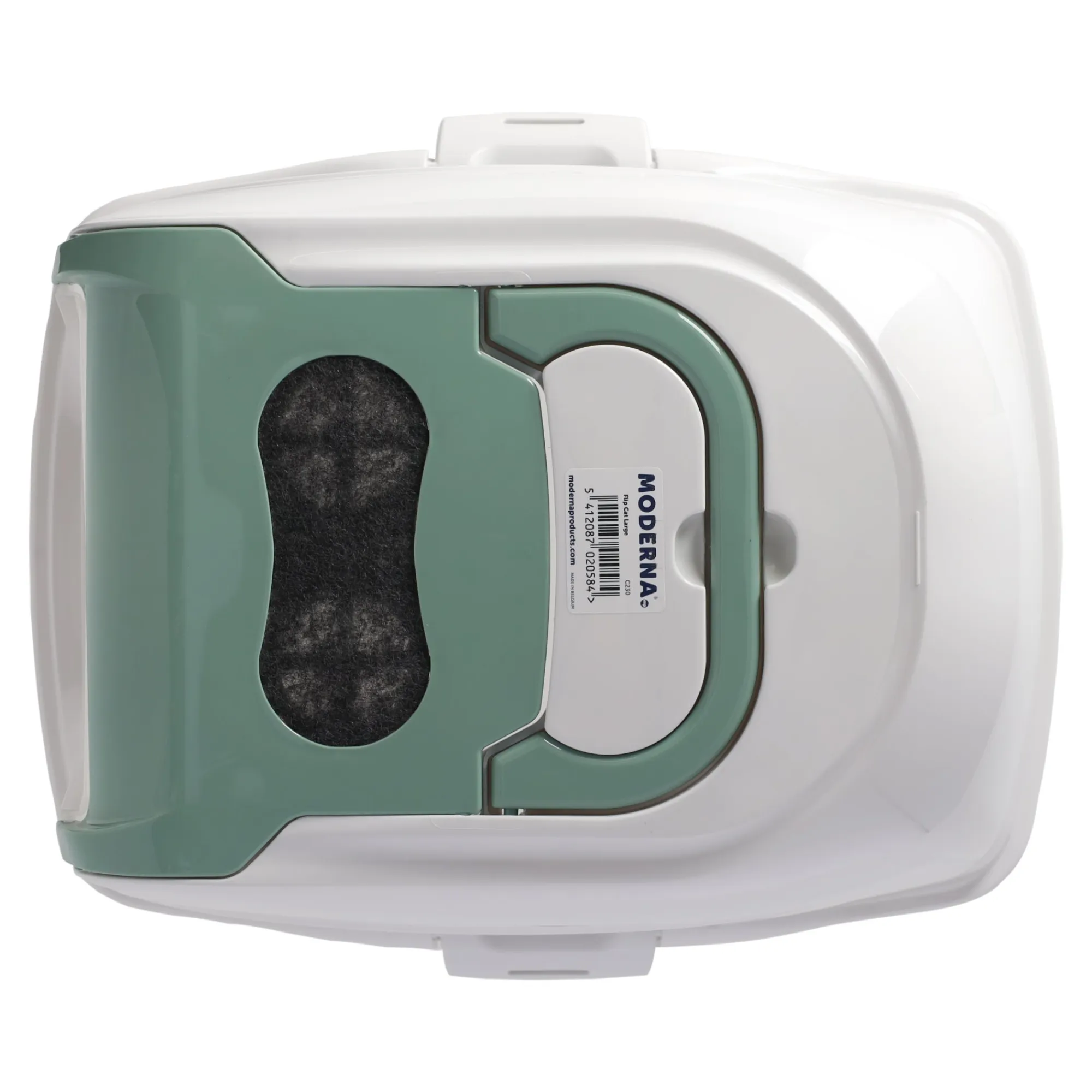 Moderna Kattenbak>Kattenbak flip classic 57cm muntgroen