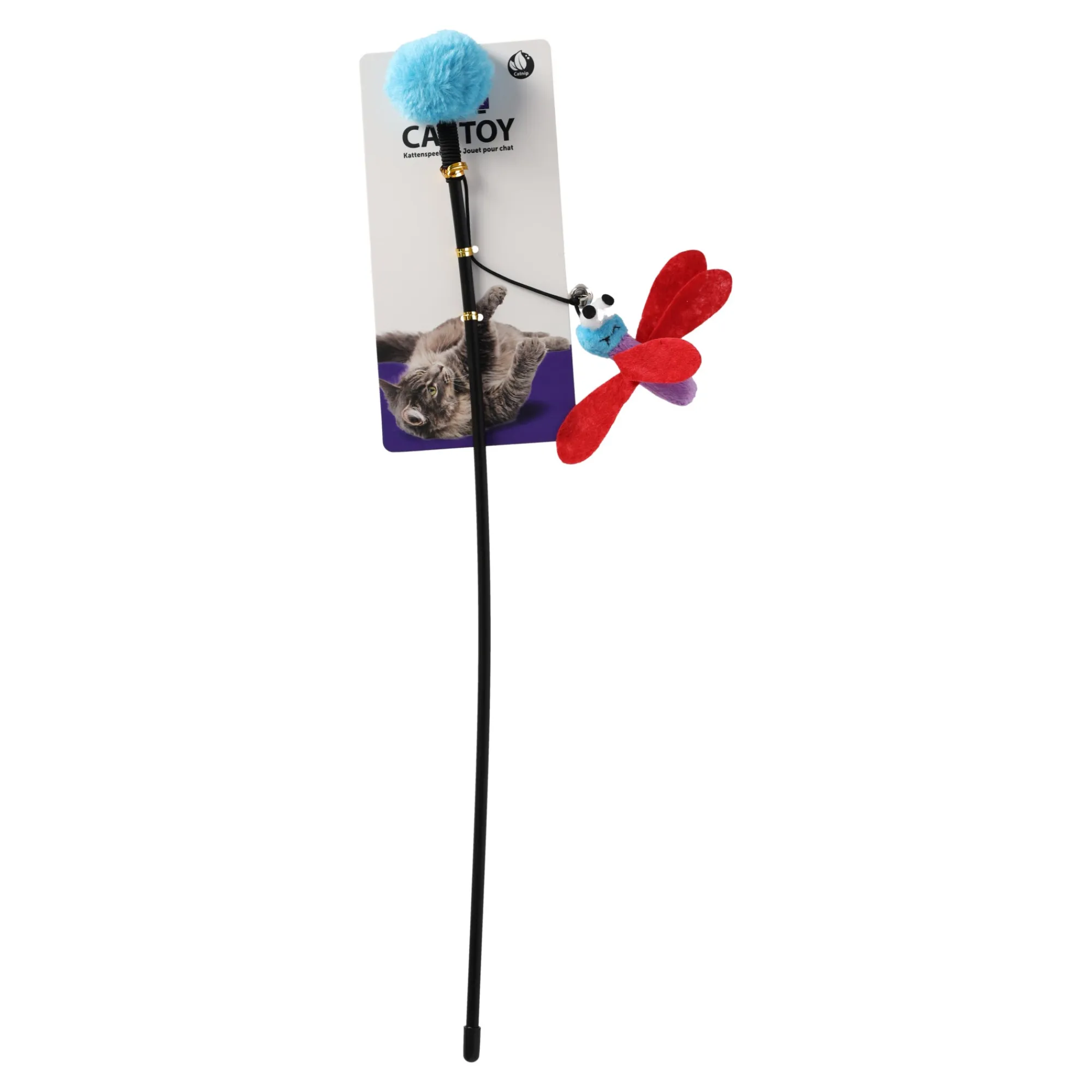 Friendly Pet Kattenspeeltjes>Kattenspeeltje hengel + vlinder
