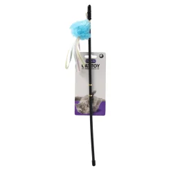 Friendly Pet Kattenspeeltjes>Kattenspeeltje hengel bal pluche assorti