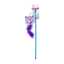 Friendly Pet Kattenspeeltjes>Kattenspeeltje monster paars