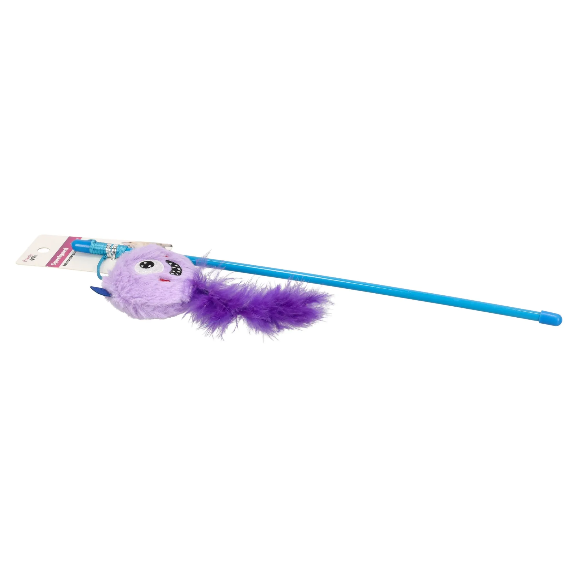 Friendly Pet Kattenspeeltjes>Kattenspeeltje monster paars