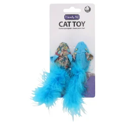 Friendly Pet Kattenspeeltjes>Kattenspeeltje muis Marlyn blauw
