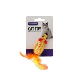 Friendly Pet Kattenspeeltjes>Kattenspeeltje muis+pluim Shuka