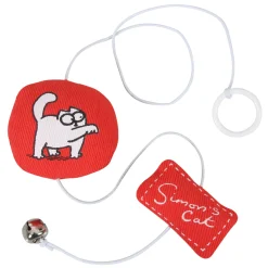 Flamingo Kattenspeeltjes>Kattenspeeltje Simons rund rood