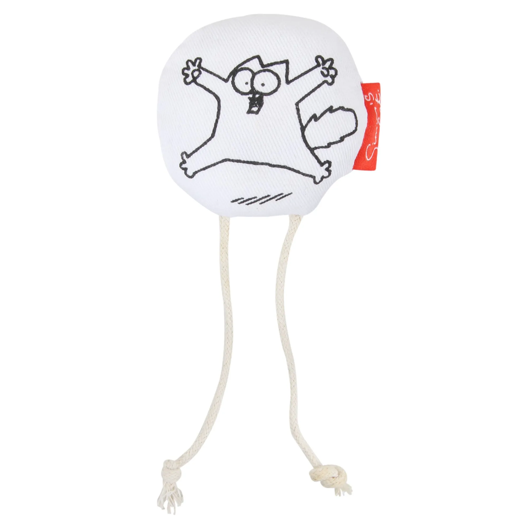 Flamingo Kattenspeeltjes>Kattenspeeltje Simons wit
