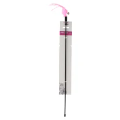 Friendly Pet Kattenspeeltjes>Kattenspeeltje stok + veer 60cm FP