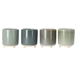 Decoris Vazen En Potten>Keramische bloempot 8 cm
