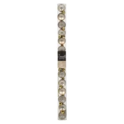 O'malley Kerstballen>Kerstbal 3 cm mix tube 14st. parel