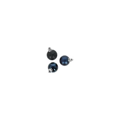 O'malley Kerstballen>Kerstbal 3 cm mix tube 14st. night blue