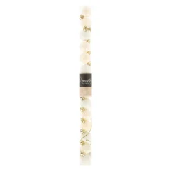 O'malley Kerstballen>Kerstbal 3 cm mix tube 14st. whool white