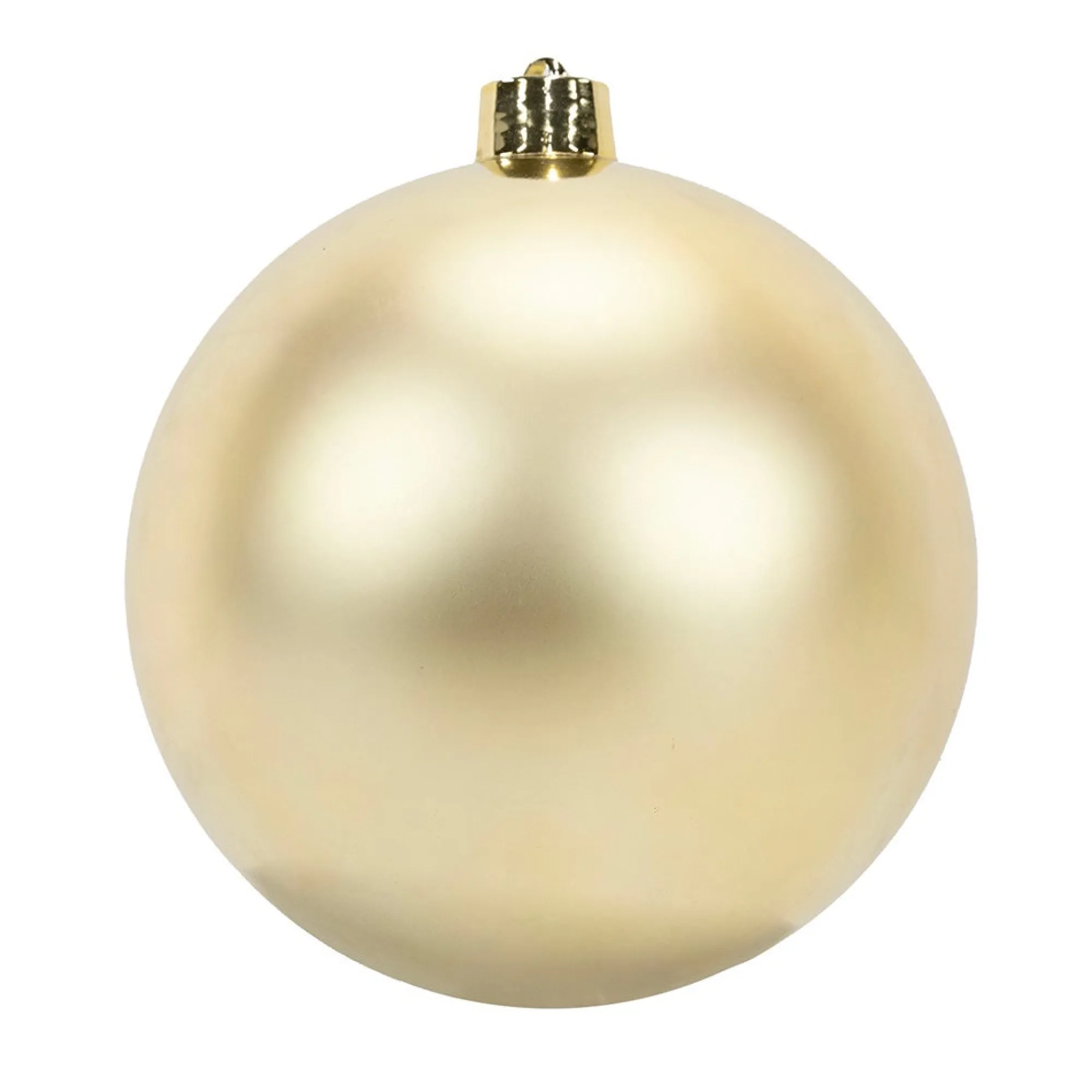 Kerstballen>Kerstbal 30cm goud