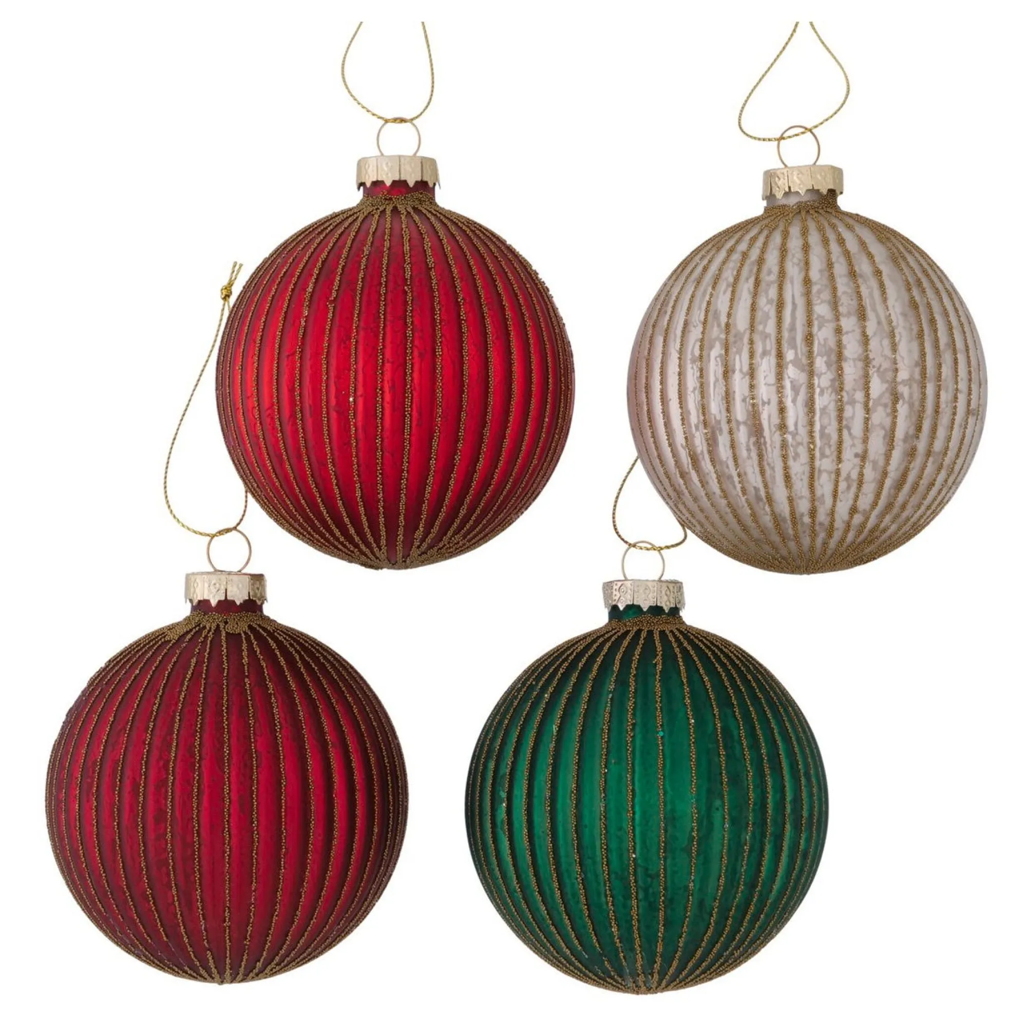 Boltze home Kerstballen>Kerstbal glas Selko 10cm