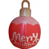 Kerstballen>Kerstbal opblaasbaar 90x125cm