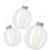 O'malley Kerstverlichting>Kerstbal set 3D 40-50-60cm 800LED