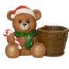 Kaemingk Kerstbomen>Kerstboom standaard beer 25 cm
