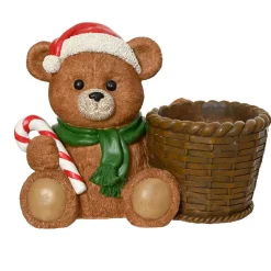 Kaemingk Kerstbomen>Kerstboom standaard beer 25 cm