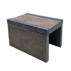 Kerstdorp>Kerstdorp deco straat 15x9x8cm