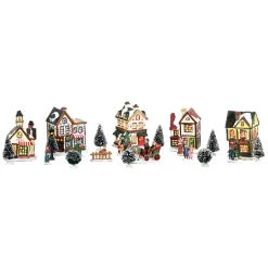Kerstdorp>Kerstdorp 24-delig