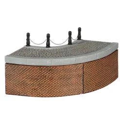 Luville Kerstdorp>Kerstdorp Kaai bocht 19 x 19 x 11 cm