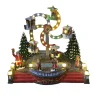 Kerstdorp>Kerstdorp kermis swirl 22cm
