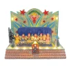 Kerstdorp>Kerstdorp lambada 19x11x16cm