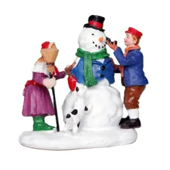Kerstdorp>Kerstdorp sneeuwman maken