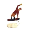 Kerstdorp>Kerstdorp snowboarder rood