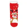 Kerstkleding>Kerstsok led rood