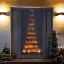 O'malley Kerstverlichting>Kerstverlichting net kerstboom 170cm classic gold