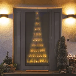 O'malley Kerstverlichting>Kerstverlichting net kerstboom 170cm warm wit