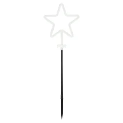 O'malley Kerstdecoratie>Kerstverlichting ster neon 3st. LED-ww