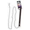 Friendly Pet Hondenriem>Kettinglijn Berno bruin 3mm 116cm