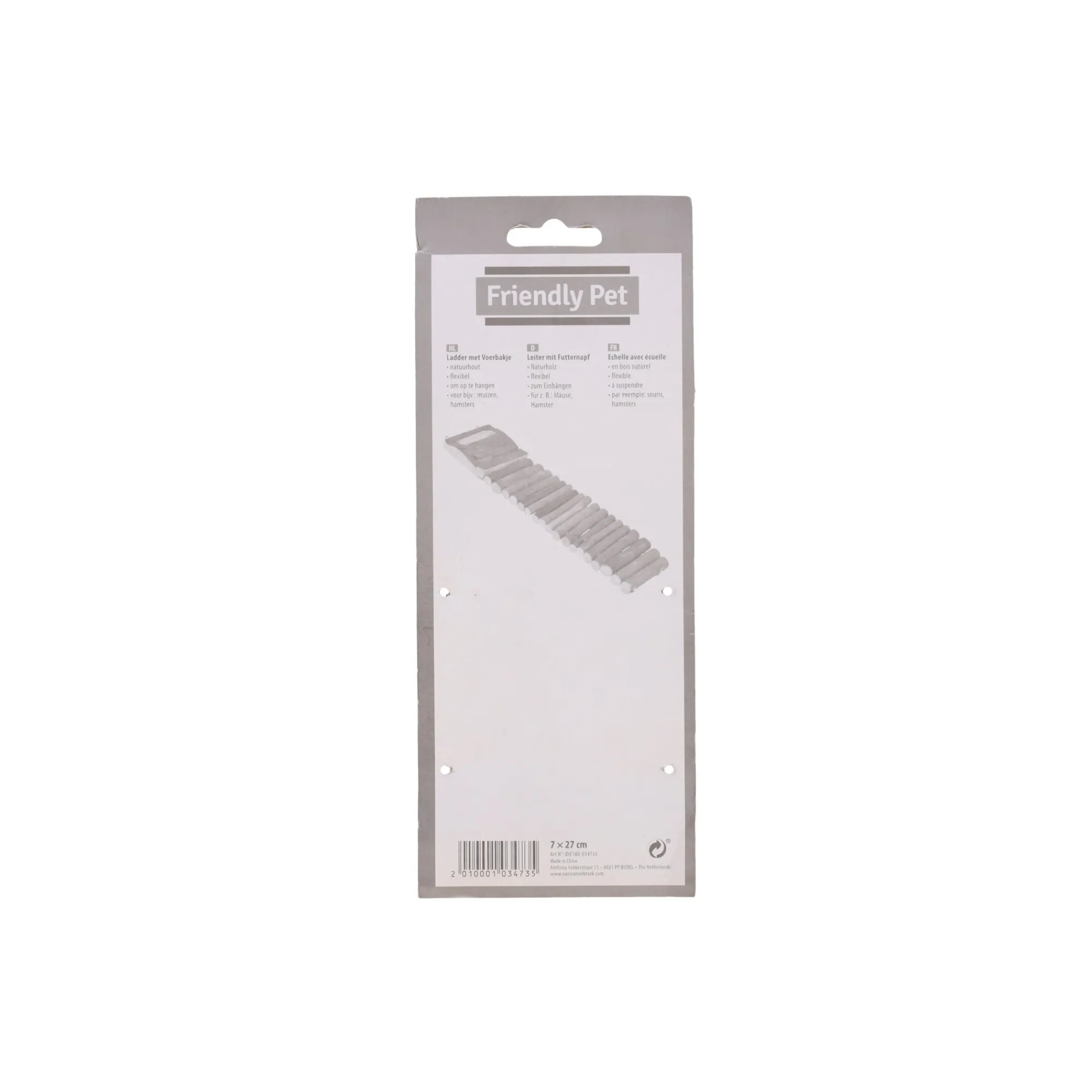 Friendly Pet Knaagdier Speelgoed>Knaagdier ladder 27cm