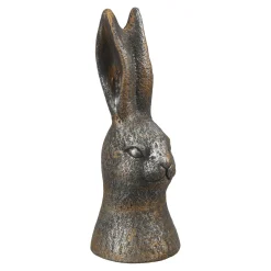 O'malley Pasen>Konijn cement 26 cm antiek zwart