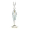O'malley Pasen|Woondecoratie>Konijn staand blauw 29 cm