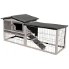 Flamingo Kooien En Hokken Knaagdier>Konijnenhok met ren rainbow cottage 153cm