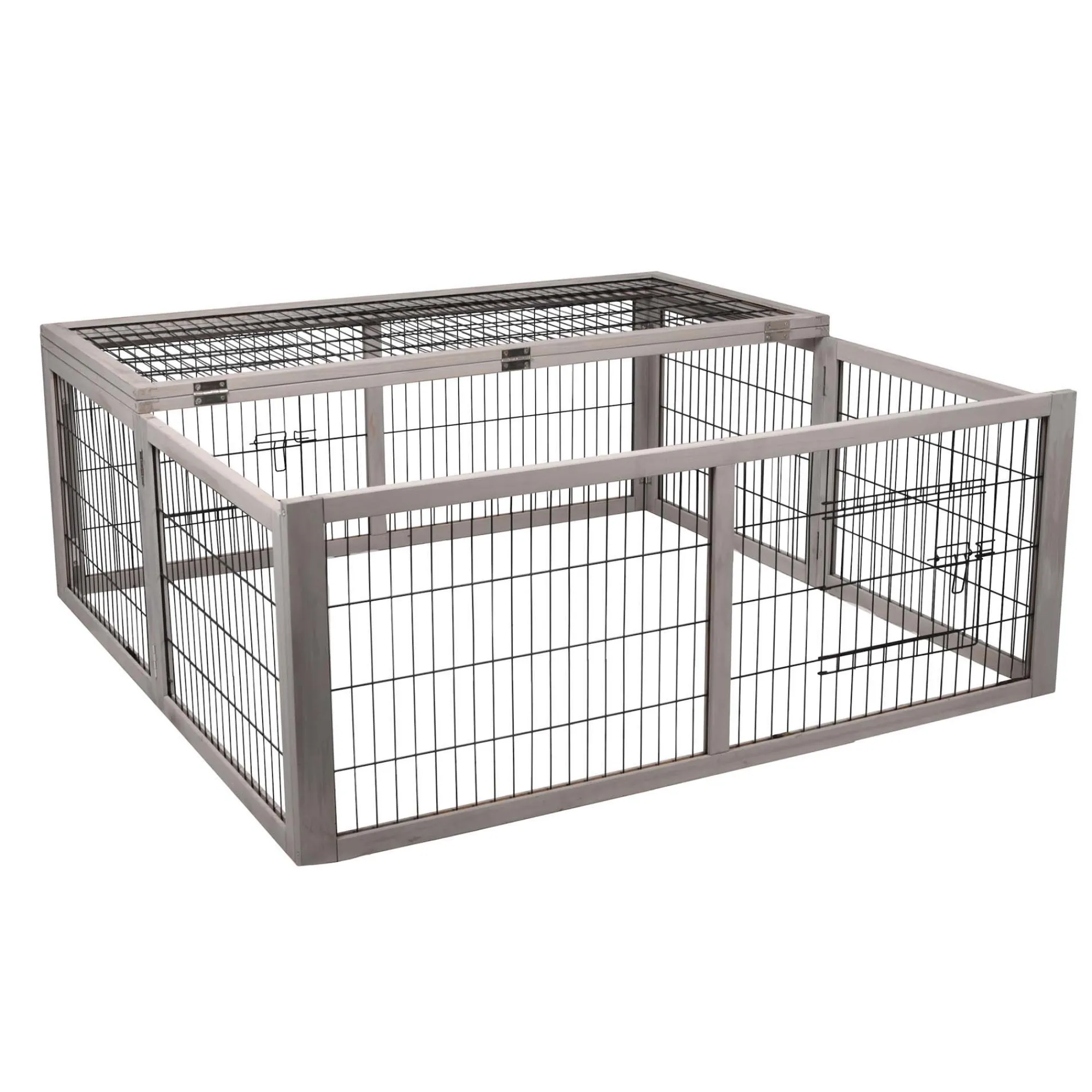 Flamingo Kooien En Hokken Knaagdier>Konijnenren opvouwbaar cottage 116cm